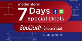 Modernform 7 Days Special Deals